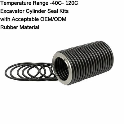 Dobra cena Temperature Range -40C- 120C Excavator Cylinder Seal Kits with Acceptable OEM/ODM and Rubber Material w Internecie